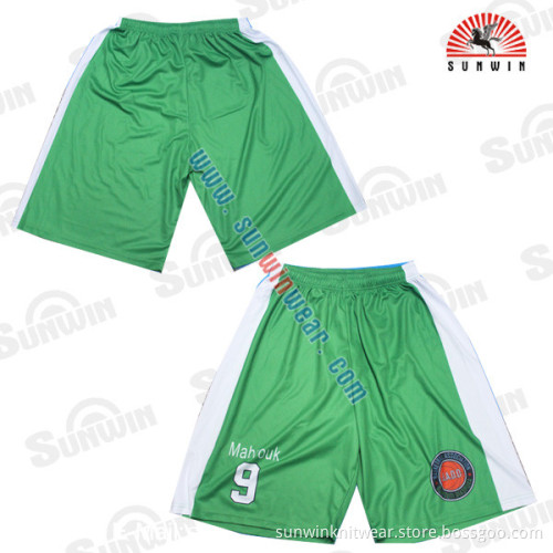 Wholesale Custom Polyester Mens Basketball Shorts With Subulimation